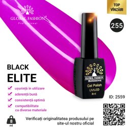 Oja semipermanenta BLACK ELITE, Global Fashion 8 ml, 255
