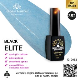 Oja semipermanenta BLACK ELITE, Global Fashion 8 ml, 352