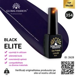 Oja semipermanenta BLACK ELITE, Global Fashion 8 ml, 354