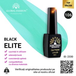 Oja semipermanenta BLACK ELITE, Global Fashion 8 ml, 106