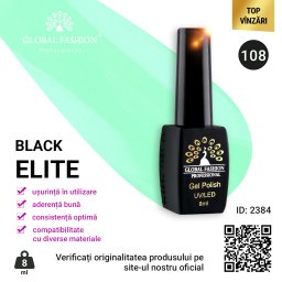 Oja semipermanenta BLACK ELITE, Global Fashion 8 ml, 108