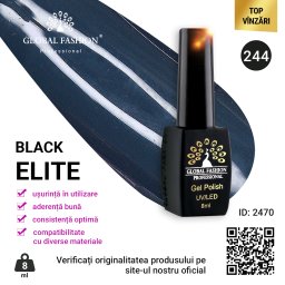 Oja semipermanenta BLACK ELITE, Global Fashion 8 ml, 244