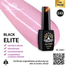 Oja semipermanenta BLACK ELITE, Global Fashion 8 ml, 245