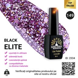 Oja semipermanenta BLACK ELITE, Global Fashion 8 ml, 149