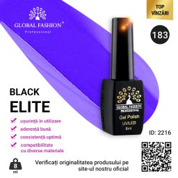 Oja semipermanenta BLACK ELITE, Global Fashion 8 ml, 183