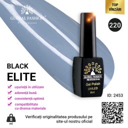 Oja semipermanenta BLACK ELITE, Global Fashion 8 ml, 220