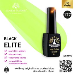 Oja semipermanenta BLACK ELITE, Global Fashion 8 ml, 177