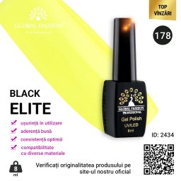 Oja semipermanenta BLACK ELITE, Global Fashion 8 ml, 178