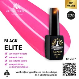 Oja semipermanenta BLACK ELITE, Global Fashion 8 ml, 270