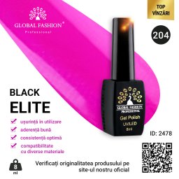 Oja semipermanenta BLACK ELITE, Global Fashion 8 ml, 204