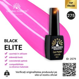 Oja semipermanenta Black Elite, Global Fashion 8 ml, 275