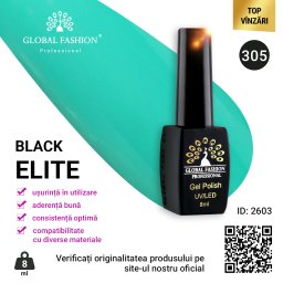 Oja semipermanenta BLACK ELITE, Global Fashion 8 ml, 305