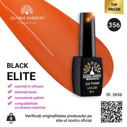 Oja semipermanenta Black Elite, Global Fashion 8 ml, 356