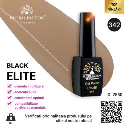 Oja semipermanenta Black Elite, Global Fashion 8 ml, 342