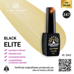 Oja semipermanenta Black Elite, Global Fashion 8 ml, 347