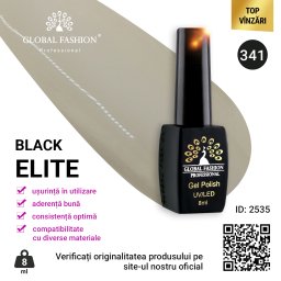 Oja semipermanenta BLACK ELITE, Global Fashion 8 ml, 341