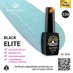 Oja semipermanenta Black Elite, Global Fashion 8 ml, 330