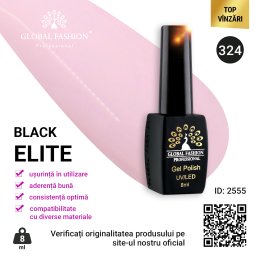 Oja semipermanenta Black Elite, Global Fashion 8 ml, 324