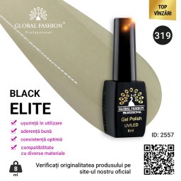 Oja semipermanenta Black Elite, Global Fashion 8 ml, 319