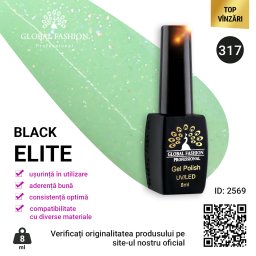 Oja semipermanenta Black Elite, Global Fashion 8 ml, 317
