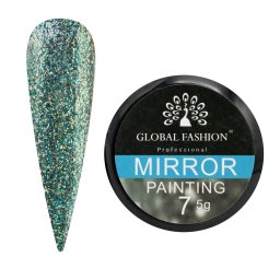 Gel vopsea unghii, cu efect de oglinda, Mirror, Global Fashion, 5g, 07
