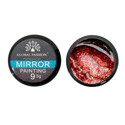 Gel vopsea unghii, cu efect de oglinda, Mirror, Global Fashion, 5g, 09