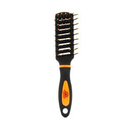 Perie de par, ingusta, M9552DA, negru/portocaliu