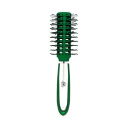 Perie de par circulara, 9518KMU, verde