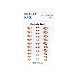 Tatuaj decor unghii, Beauty Nail, pe baza de apa, 30 desene