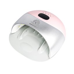 Lampa LED/UV profesionala G8 pentru manichiura, Global Fashion, ecran digital, timer, culoare roz