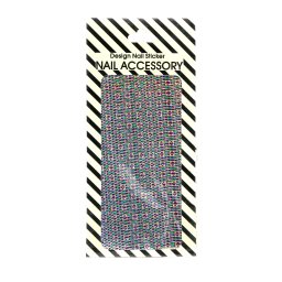 Abtibild decor unghii, Nail Accessory, negru