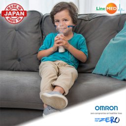 Aparat aerosoli OMRON U100 cu tehnologie MESH (ultrasunete), silentios, portabil, fabricat in Japonia