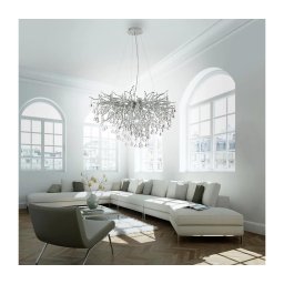 Lustră pe cablu ICICLE 10xG9/40W/230V Paul Neuhaus 2192-55