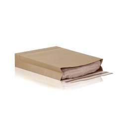Plicuri ecommerce cu banda adeziva, maro, 590x450x100 mm, set 25 bucati