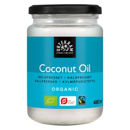Ulei de cocos bio presat la rece 480ml Urtekram