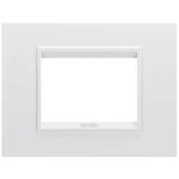 Rama ornament 3 module Gewiss Chorus Lux GW16203YB