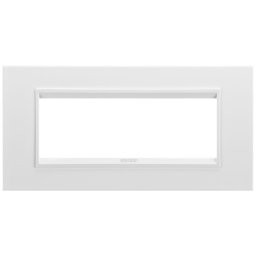 Rama ornament 6 module Gewiss Chorus Lux GW16206YB