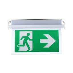 Corp de iluminat LED de urgență EMERGENCY EXIT LED/2W/230V 6000K