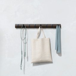 Cuier cu 8 carlige rabatabile Umbra Flip negru 318858-048 Cuiere Umbra