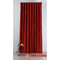 Draperie CU REJANSA CATIFEA MENDOLA CASTELLANO TERRACOTA 17B