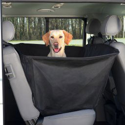 Husa Protectie Bancheta Auto, Cu Parti Laterale, 1.50x1.35 m, Negru, 1348