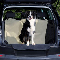 (-25%) Husa Protectie Portbagaj Auto, 1.80x1.30 m, Bej Negru, 13238