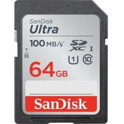 Card de memorie Sandisk Ultra 64 GB SDXC Clasa 10 UHS-I