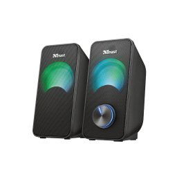 Trust Arys Compact RGB 2.0 Speaker Set, Negru
