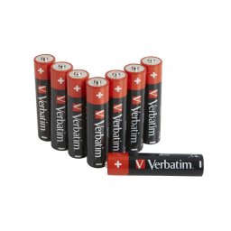 Baterii Verbatim, Alkaline, AAA, 8 buc, 49502