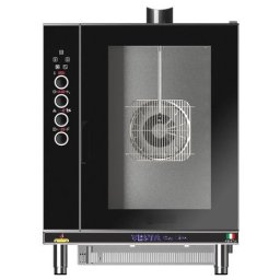Cuptor gastronomie pe gaz digital, 10 tavi GN 1/1