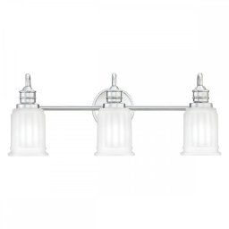 Aplică baie Swell, crom, L:61 cm, 3x3,5W G9 LED, IP44, QZ-SWELL3-PC-BATH