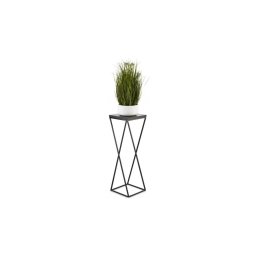 Suport pentru flori LOFT 70x24 cm negru