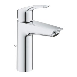 Baterie lavoar Grohe Eurosmart New 2021, marimea M, furtunuri flexibile, crom-23322003