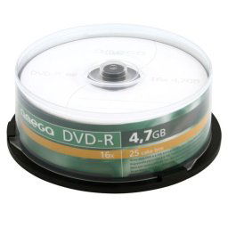 DVD-R 16x, 4.7 GB, 25 bucati